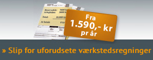 Slip for uforudsete regninger